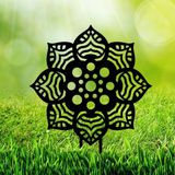 Abronya Bahçe Dekor Süsleri Lazer Kesim Metal Bahçe Süsü