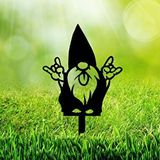 Abronya Bahçe Kazığı Tasarımı Rock And Roll Bahçe Cücesi