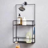 Abronya Banyo Rafı Metal Şampuanlık Sabunluk Organizeri