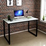 Abronya Çalışma Masası Bilgisayar Masası Dikdörtgen Laptop Masası BEYAZ-90X60 cm - 60x90 cm