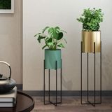 Abronya Çiçek Standı Ayaklı Uzun Saksılık Modelleri 70 cm