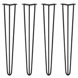 Abronya Firkete Yemek Ofis Çalışma Bahçe Balkon Duvar Dibi 80 cm Metal Masa Ayağı