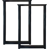 Abronya Kare Masa Ayağı Metal Ayak Metal Mobilya Ayağı 70X50 cm