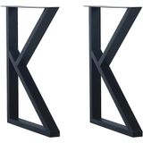Abronya Metal Ayak Çalışma Masası Kütük Masa Ayağı Metal Mobilya Ayağı