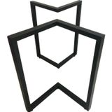 Abronya Metal Ayak Masa Üçgen Masa Ayağı Dekoratif Masa Ayakları