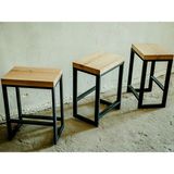 Abronya Metal Bar Sandalyesi Ev Için Bar Sandalyesi Yüksek Tabure Ayağı Ahşapsız Sandalye