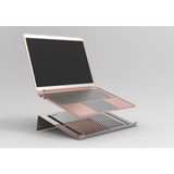 Abronya Notebook Standı Laptop Yükseltici Stand Macbook Standı Beyaz