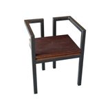 Abronya Sandalye Modern Bar Sandalyesi Metal Tabure Ayağı Ahşap Istemiyorum