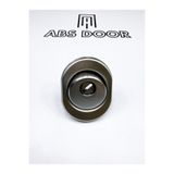 abs door ÇELİK KAPI ROZETİ MAT GÜMÜŞ