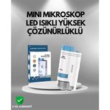 Abs Gövdeli Öğrenci ve Hobi Mikroskobu – Mavi Renk ( Lisinya )