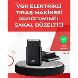Abs Gövdeli Süper İnce Elektrikli Sakal – 45 Dk Kablosuz Kullanım, Yanak Makası Dahil