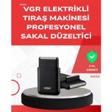Abs Gövdeli Süper İnce Elektrikli Sakal Kesici – 45 Dk Kablosuz Kullanım, Yanak Makası Dahil FRTKGT25DYMUCZZZV390TIRAŞ-1