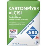 Abs Kartonpiyer Alçı Çabuk Donan Hızlı Donan Alçı 2 Kg.