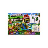 ABS Minecraft Temalı Mıknatıslı 3D Oyuncak Blok Seti 3+ Yaş, Creeper Baskılı 8 Yaş Tişört Hediye
