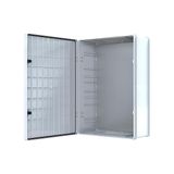 Abs Pano 50 x 70 x 22.5 cm Taban Saclı IP65 Plastik Pano Montaj Plakalı Elektrik Kutusu Pano Darbeye Dayanıklı Dış Ortam Muhafaza Kutusu ABS Pano POLİ 025