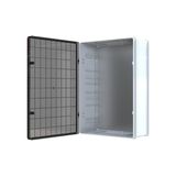 Abs Pano 50 x 70 x 22.5 cm Taban Saclı IP65 Plastik Pano Montaj Plakalı Elektrik Kutusu Pano Darbeye Dayanıklı Dış Ortam Muhafaza Kutusu Abs Pano Poli 029 - Çok Renkli