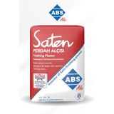 ABS Saten Perdah Alçısı 25 Kg (Torba Halinde) Beyaz | Süper Pürüzsüz Son Kat Duvar Alçısı