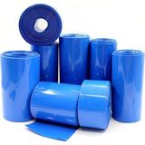 Absol Enerji Batarya Pvc Kaplama Shrink - Isıyla Daralan Makaron - 1 Metre - Tüm Boyutlar - Mavi - 100MM