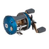 Abu Garcia Ambassadeur C4 Konvansiyonel Makara, Boyut 6600 (1292717), 4 Paslanmaz Çelik Bilyalı Rulman + 1 Rulmanlı Rulman, Karbon Fiber Yıldız Sürgü, Maks. 15 lbs, 6,8 kg, Mavi