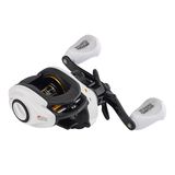 Abu Garcia Max Pro Low Profile yem makarası, boyut LP (1539730), 7 paslanmaz çelik rulman + 1 makaralı yatak, sentetik yıldız çekişi, maks. 6,8 kg, solaklar için (kutu)
