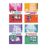 Abur Cubur Peşinde Set 4 Kitap (Çubuk Makarna Düğümü + Balonlu Sakız Ağacı + Halka Çörek Zinciri + Patlamış Mısır Korsanları)