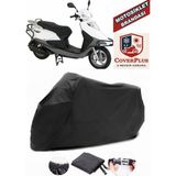 Abush Speedy 110I Branda Siyah Motosiket Brandası Motor Örtüsü Çadır Su Geçirmez Motosiklet Kılıfı Motor Brandası,lastikli,taşıma Torbalı - Arka Çanta UYUMSUZ