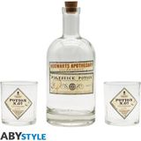 Aby Style Harry Potter Bottle And Glasses Set Potion - Meşrubat Seti - Abytab060