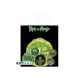 Aby Style Rıck And Morty Badge Pack Pickle Rick Rozet Seti Bp0743
