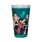 ABYSTYLE Demon Slayer Kimetsu No Yaiba XXL Cam, 16 Fl Oz Baskılı Cam - Anime Demon Slayer Ürünleri, Hayranlar ve Koleksiyonerler için Anime Kupaları Drinkware Ev ve Mutfak Ürünleri