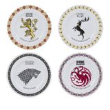 ABYstyle - Game of Thrones - 4'lü Tabak Seti - Evler Amblemleri