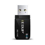 Ac 1300 Mbit/s USB Wlan Adaptörü, Çift Bant Wifi Stick 2.4g/5ghz Usb3.0 Adaptör Kablosuz Ağ Alıcısı Wifi Dongle, Masaüstü Bilgisayar/dizüstü Bilgisayar Için, Windows 11/10/8.1/7/ Mac Os x