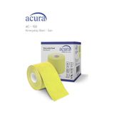 Ac-150 Yüz & Vücut Uyumlu Hipoalerjenik Kinesyo Tape Bandı 5m X 5cm Sarı Renk 1 Beden