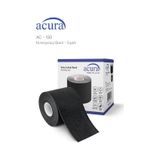 Ac-150 Yüz & Vücut Uyumlu Hipoalerjenik Kinesyo Tape Bandı 5m X 5cm Siyah Renk 1 Beden