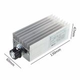 AC 220V 10000W Dimmer-Hız Kontrol Devresi-Voltaj Regülatörü-SCR Elektrikli Fırın Rezistans Su Isıtıcı