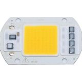 Ac 220V 50W Power LED Gün Işığı Sarı Renk Projektör Lamba Aydınlatma Ampül Warm White 2800-3200K Cob LED - Altın