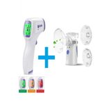 Ac-4020 Tasinabilir Mesh Nebulizator Cok Hafif Super Sessiz + Ac-9270 Dijital Temassiz Ates Olcer