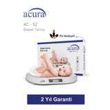 Ac-52 Ce Onaylı 20Kg Kapasiteli Dijital Bebek Tartısı