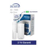 Ac-7000 Şarjlı 4 Başlıklı Ağız Duşu