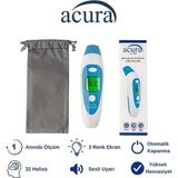 AC-9280 Kulaktan & Alından Ateş Ölçer, Beyaz Mavi