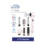 Ac-95 Airstyle Negatif İyonlu 6in1 Saç Şekillendirme Ve Kurutma Seti pembe