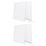 AC AYDINLATMA 24w 30x30 Backlight Led Panel Armatür Beyaz Işık 2 Adet