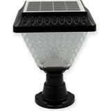 AC Aydınlatma 30W Solar Kristal Bahçe Aydınlatması 6500K Beyaz Işık - Siyah
