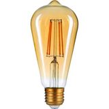 AC Aydınlatma 4W Rustik Ampul 2500K (Sarı Işık) ST64 - Amber