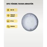 AC AYDINLATMA Yüksek Tavan Ufo Armatür 100W - 4000K Gün Işığı