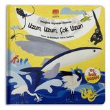 Aç Bak Şaşır! - Bebeğimle Hayvanlar Âleminde Uzun, Uzun, Çok Uzun (Büyük Boy 3 Boyutlu Kitap)