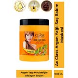 Ac Class Saç Bakım Maskesi Argan 1000 ml | Kuru ve Yıpranmış Saçlara Özel