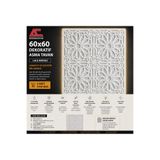 AC DEKOR Dekoratif Asma Tavan Paneli Lale 60x60 Led Uyumlu (5 adet)