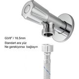 Aç Kapa Taharet Musluğu 1/2 - Dayanıklı Pirinç Gövde, Su Tasarruflu ve Uzun Ömürlü