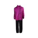 A&C Packway Yağmurluk Set Outdoor Kullanım İçin Hafif ve Su Geçirmez Özellikte - 2XS - Mor - Siyah