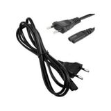 Ac Power Güç Kablosu Tv-Radyo -Notebook Adaptör 2 pin Teyp Fişi 1